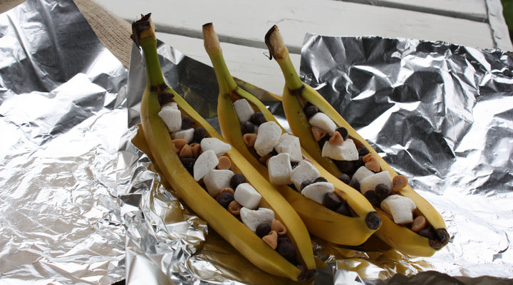 Grilled Banana S'mores